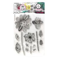 Studio Light • signature collection clear stamp playful flowers - thumbnail
