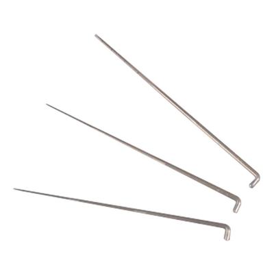 Creativ Company Viltnaalden, l: 7,5 cm, grof,fijn,medium , 3 stuk/ 1 doos