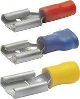 Klauke 7208 Platte stekker (female) Insteekbreedte: 7.70 mm Insteekdikte: 0.80 mm 180 ° Deels geïsoleerd Rood 1 stuk(s) - thumbnail