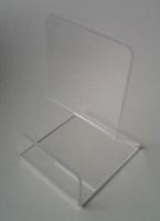 Acryl-boekensteun 75x120mm diep 85 mm - thumbnail