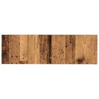 Tv-meubels 2 st wandgemonteerd 100x30x30 cm oud houtkleurig - thumbnail