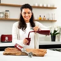 Westinghouse Retro Staafmixer - Rood - thumbnail