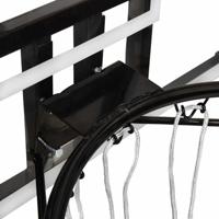 Basketbalbord 71x45x2,5 cm polycarbonaat transparant - thumbnail