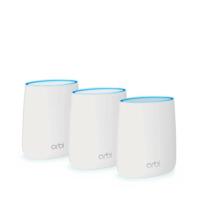 Netgear Orbi AC2200 Tri-band WiFi System draadloze router Tri-band (2.4 GHz / 5 GHz / 5 GHz) Gigabit Ethernet Wit - thumbnail