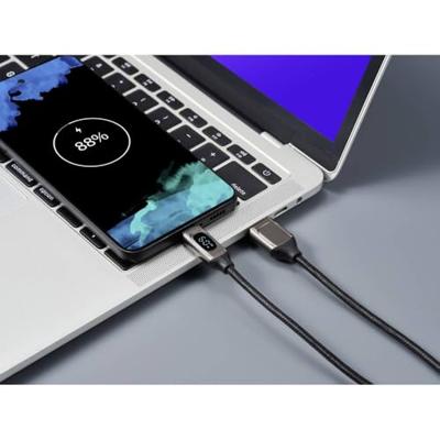 Renkforce USB-kabel USB 2.0 USB-A stekker, USB-C stekker 2.00 m Zilver (metallic) RF-6249502 Renkforce USB-kabel USB 2.0 USB-A stekker, USB-C stekker 2.00 m Zilver (metallic) RF-6249502