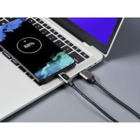 Renkforce USB-kabel USB 2.0 USB-A stekker, USB-C stekker 2.00 m Zilver (metallic) RF-6249502 - thumbnail