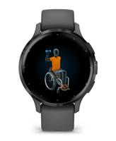 Garmin Venu 3S 3,05 cm (1.2") AMOLED 41 mm Digitaal 390 x 390 Pixels Touchscreen Grijs Wifi GPS - thumbnail