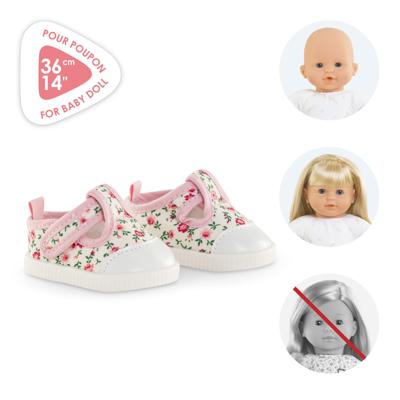 Corolle poppensneakers rose grenadine - 36cm