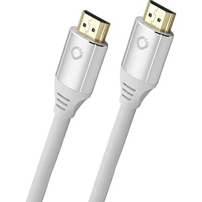 Oehlbach: Black Magic MKII Ultra-High-Speed HDMI-kabel 2,0 meter - Wit Oehlbach: Black Magic MKII Ultra-High-Speed HDMI-kabel 2,0 meter - Wit