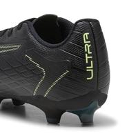 PUMA Ultra 6 Play Gras / Kunstgras Voetbalschoenen (MG) Zwart Donkergroen Lichtgroen - thumbnail