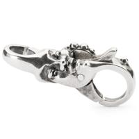 Trollbeads TAGLO-00091 Slot Kerstelfjes zilver-onyx - thumbnail