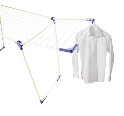 Leifheit 81621 classic 180 solid droogrek wit/blauw