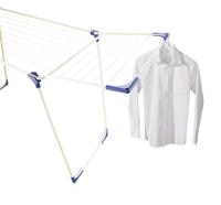Leifheit 81621 classic 180 solid droogrek wit/blauw - thumbnail