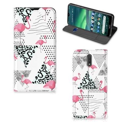 Nokia 2.3 | Hoesje maken | Flamingo Triangle