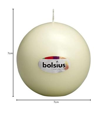 Bolsius Bolkaars 70mm ivoor