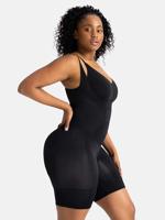 Corrigerende body met pijpjes naadloos - Absolute Sculpt - Naadloos shapewear bodysuit - Buik, taille en benen corrigerend - XL - Zwart- Corrigerend - thumbnail