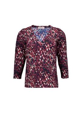 Emma leopard top - multi color - 13349