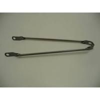 Spatbordstang 26sp grijs zilver - thumbnail