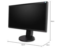 Eizo EV2430-BK Monitor, 61 cm/24,1 inch, 1920 x 1200 Pixels, Zwart - thumbnail
