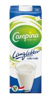 Campina langlekker volle melk pak 1ltr - thumbnail