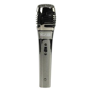 Dynamische metalen microfoon, brons kleur