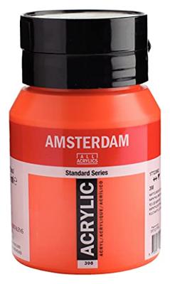 Royal Talens Amsterdam Acrylverf 500 ml - Naftolrood Licht 398