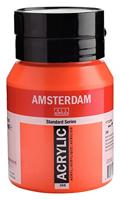 Royal Talens Amsterdam Acrylverf 500 ml - Naftolrood Licht 398 - thumbnail