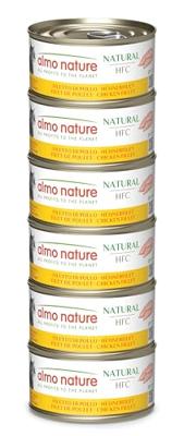Almo Nature HFC Natural kipfilet natvoer kat (70 g) 24 x 70 g