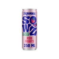 Sqweez red fruits blik (12x 250ml) - thumbnail