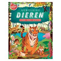 Geweldige dieren stickerboek (Paperback) - thumbnail