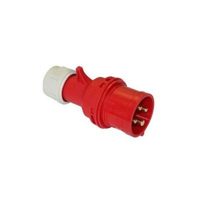 GP CEE 4P/32A/400V stekker rood - 6313162 GP CEE 4P/32A/400V stekker rood - 6313162