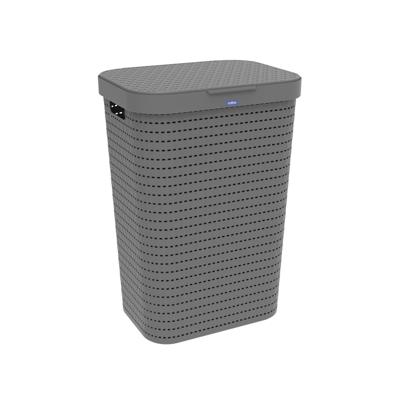Rotho country wasmand 55l antraciet