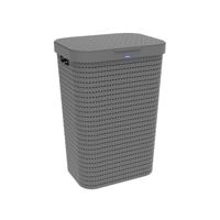 Rotho country wasmand 55l antraciet - thumbnail