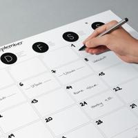 Sigel SI-HO550 Muurkalender 595x410mm Maandplanner - thumbnail
