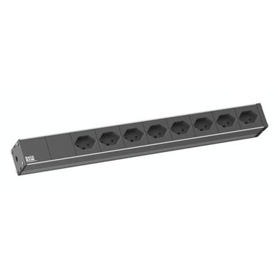 BACHMANN 19 Stekkerdoos, 8xT13 Stopcontacten
