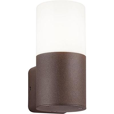 Roestkleurige LED Wandlamp Buiten - Aluminium E27 Spatwaterdicht IP44