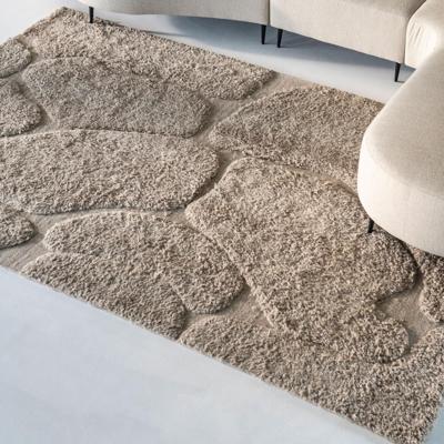 By-Boo Vloerkleed 'Kala' Wol, 200 x 300cm, kleur Taupe By-Boo Vloerkleed 'Kala' Wol, 200 x 300cm, kleur Taupe