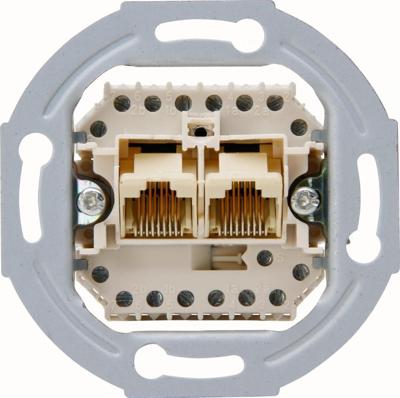 Kopp inbouw unit UTP CAT5 RJ45 2-voudig - 4620311