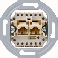 Kopp inbouw unit UTP CAT5 RJ45 2-voudig - 4620311 - thumbnail