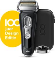 Braun Series 9 Elektrisch Scheerapparaat, Design Editie met Reisetui - Zwart - thumbnail