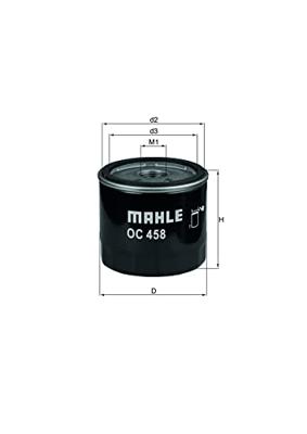 MAHLE oliefilter oil filter oc458