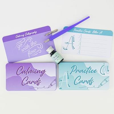 Gift Republic DIY kit - Kalmerende kalligrafie Gift Republic DIY kit - Kalmerende kalligrafie