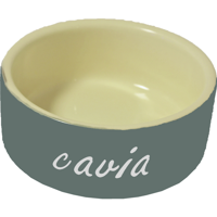 Cavia eetbak steen 12cm - thumbnail