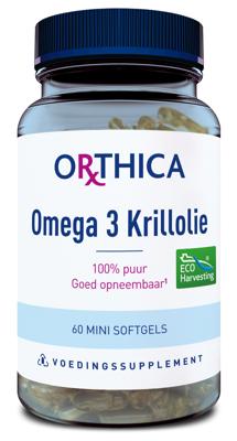 Orthica Omega 3 krillolie 60 Capsules Orthica Omega 3 krillolie 60 Capsules
