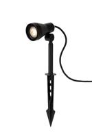 Lucide SPIKE - Tuinspot - Ø 6,5 cm - LED Dimb. - GU10 - 1x5W 3000K - IP54 - Zwart - thumbnail