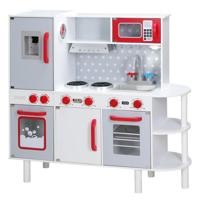 Kinderspeelkeuken hout 38 delig - thumbnail