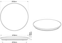 Trio PlafonniereNagano - 677718000 - thumbnail