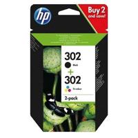 Inktcartridge HP X4D37AE 302 zwart+kleur - thumbnail