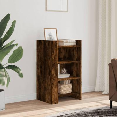 Dressoir 45x35x75 cm bewerkt hout gerookt eiken