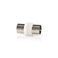 Nedis Satelliet- en Antenne-Adapter | IEC Female naar IEC Female | 1 stuks - CSBW40941WT CSBW40941WT - thumbnail